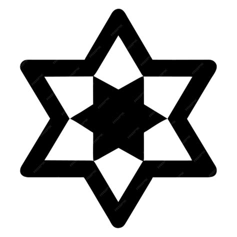 Premium Vector | Five sided star pictogram