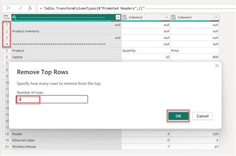 Image result for Power Query App End Files & Remove First Rows