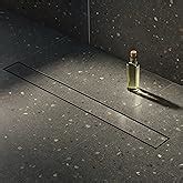 LIPKA Rectangular Tile Insert Shower Drain Channel | 18 x 2 Inches ...