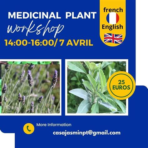 medicinal plant workshop, algarve, 8635-303, Faro, 7 April 2024 | AllEvents