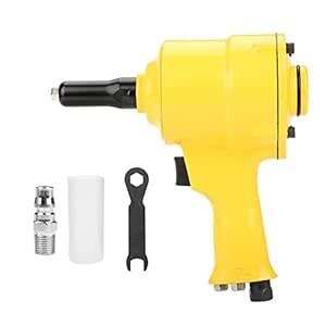 Hyuduo Air Rivet Gun, Pneumatic Tool Riveter Pistol Type Grip Heavy ...