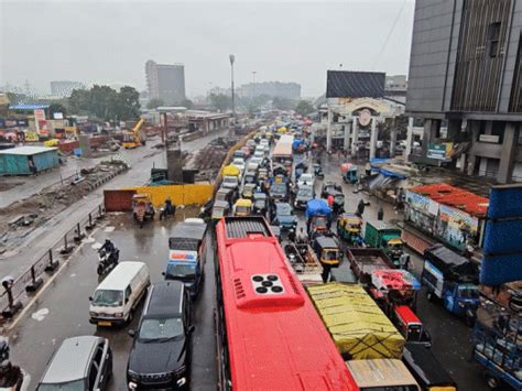 Surat Heavy Rain, Waterlogging, Traffic Jam: Varachha, Katargam, Athwa ...