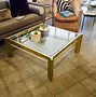 Image result for Square Brass Coffee Table