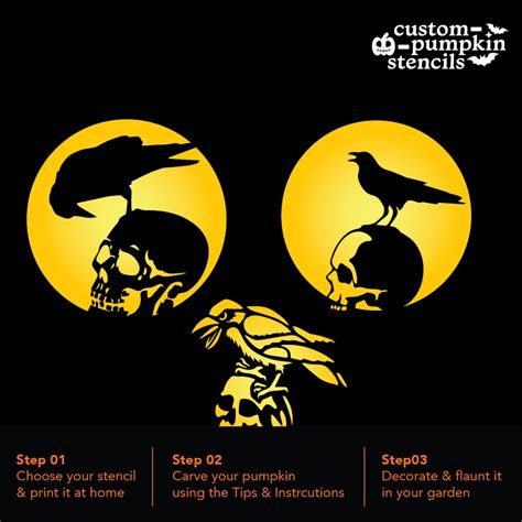 Ghostface Pumpkin Carving Stencil Printable