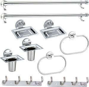 URIM Soap Case, Toothbrush Holder, Ring, Rack & Cloth Hanger 24 inch 2 ...