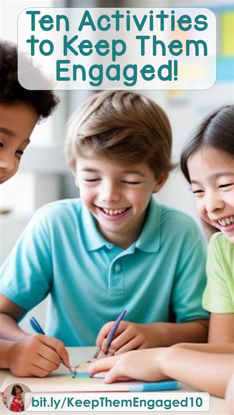 Elementary Matters: Ten Activities to Keep Them Engaged!