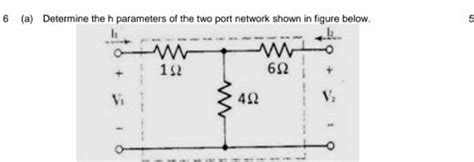 Image result for Two Port Network H-Parameters