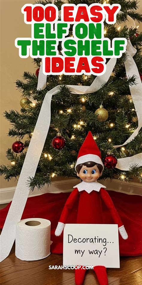 100 Easy Elf on the Shelf Ideas