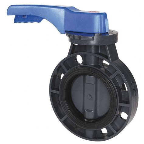 Hayward Flow Control Butterfly Valve, Wafer, 3 In.PVC BYC1030E1LGB | Zoro