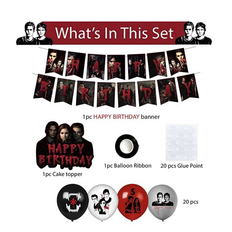 Vampire Birthday Decorations Vampire Party Decorations With A Birthday ...