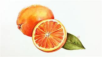 Image result for Orange Color Painting