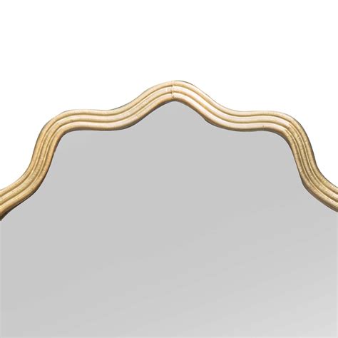 Buy Mirrors | Milani MDF Gold Mirror | Shop at The Purple Turtles — The ...