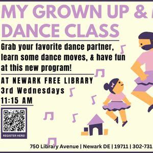 My Grown Up & Me Dance Class, 750 Library Avenue, Newark, DE, United ...