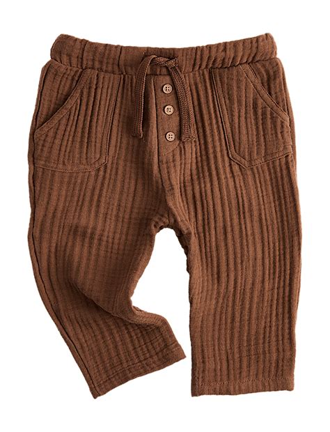 Buy Pure Cotton Double Cloth Trousers (0-5 Yrs) at Marks & Spencer