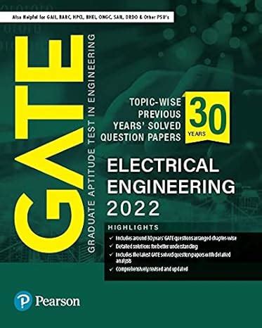 GATE Topic-wise Previous Years' Solved Question Papers Electrical ...