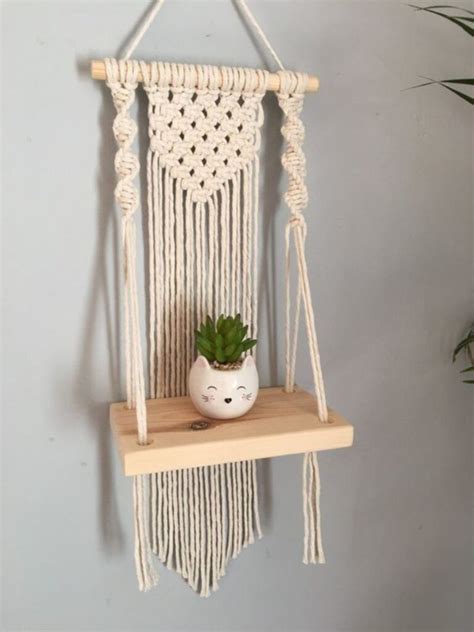Image result for Macrame Shelves Tutorials