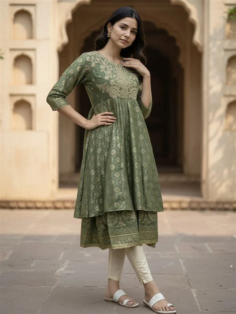 Buy Ethnic Anarkali Kurtas for Women | Rangita