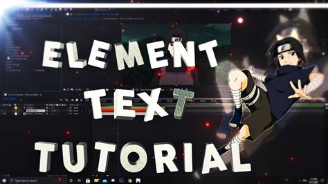Image result for Element 3D Text Tutorial