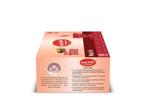 Wagh Bakri Masala Tea Bags | Buy Masala Tea