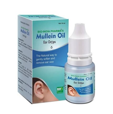 Bio India Homeopathy Mullein Oil Ear Drops – DailyNeedsProducts