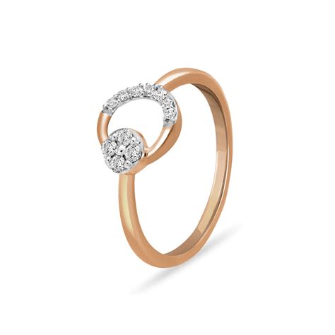 18KT Elegant Rose Gold Ring