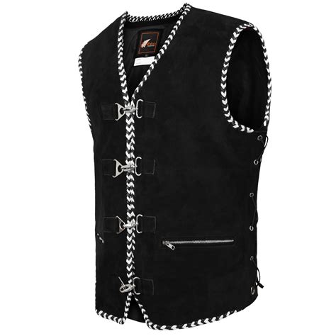 Men's Suede Vests - RhinoLeather