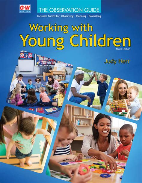 Buy Working With Young Children: Observation Guide Book Online at Low ...