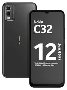 Nokia C32 with 50MP Dual Rear AI Camera | 3-Day Battery Life ...