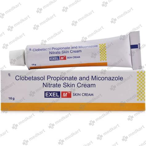 EXEL M SKIN CREAM 16 GM, Price, Composition & Generic Alternatives ...