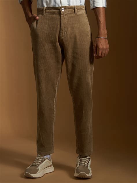 Holden - Corduroy Crop Trouser - Peanut Brown – Espanshe