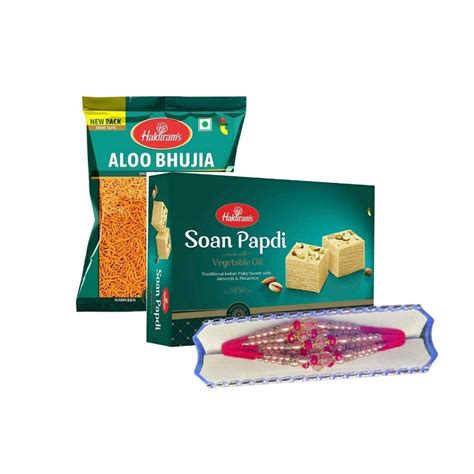 Buy Raksha Bandhan Special Haldiram Soan Papdi and Haldiram Aloo Bhujia ...