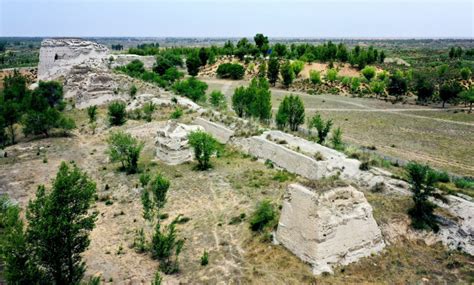 Photos Chine : ruines de Tongwancheng dans le nord-ouest — Chine ...