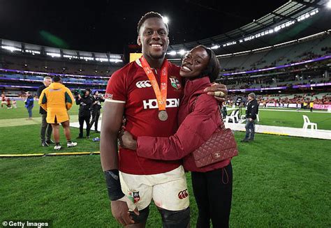 England and Lions rugby captain Maro Itoje and model wife host stunning ...