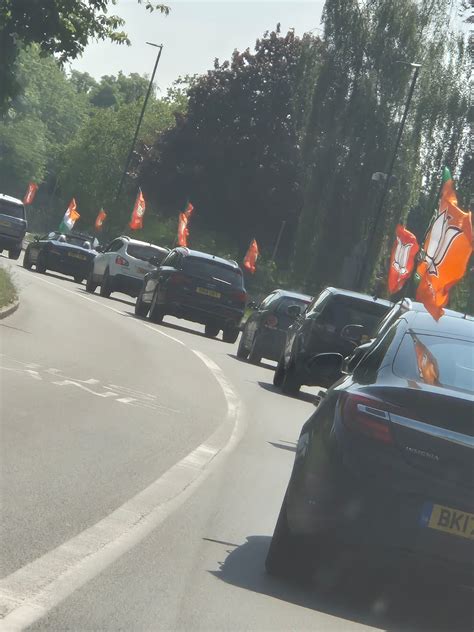 UK: Car rally organised to show support for PM Modi for Lok Sabha elections