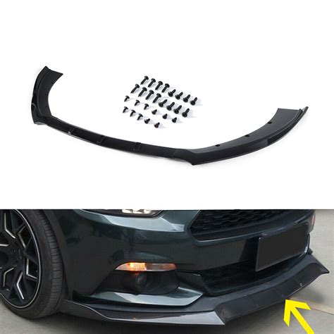 Buy ZXMOTO Front Bumper Lip Chin Spoiler ABS Front Bumper Lip Body Kit ...