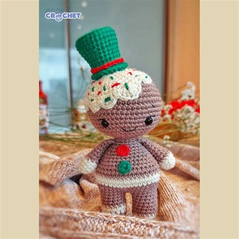 Image result for Crochet Gingerbread Man Tutorial