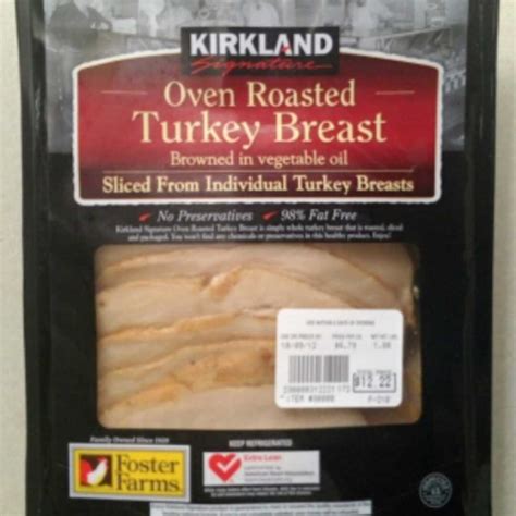 Sliced Turkey Nutrition