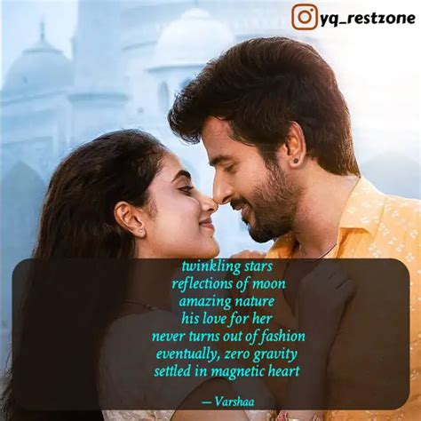 twinkling stars reflect... | Quotes & Writings by Varshaa | YourQuote