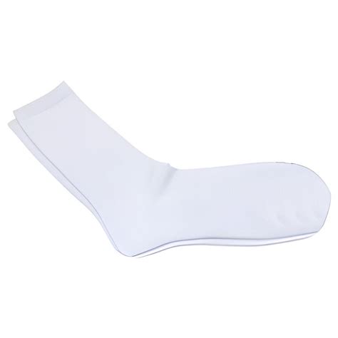 Socks - Men's Socks - 40cm - Plain White | Dye Sublimation Blanks ...