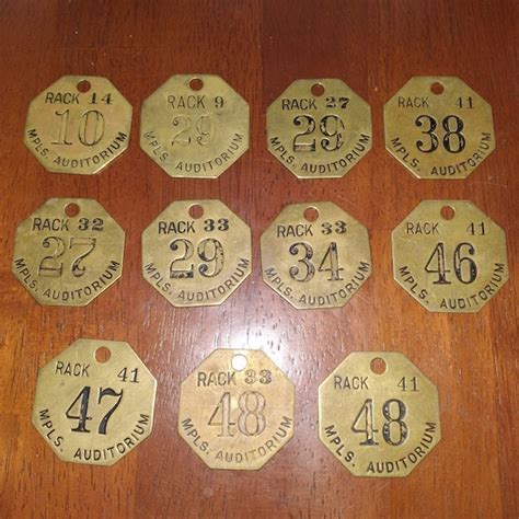 Image result for Plastic Coat Check Tags