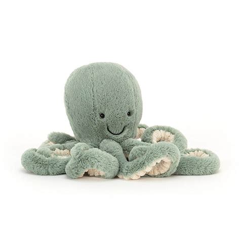 【正規品】Jellycat Odell Octopus Baby ジェリーキャット タコ タコの縫いぐるみ たこ 手のひらサイズ 正規代理店 ...
