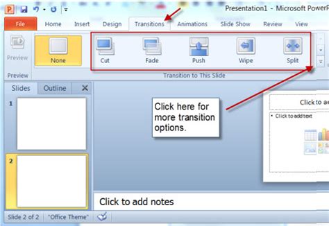 Image result for PowerPoint Transition Tutorial