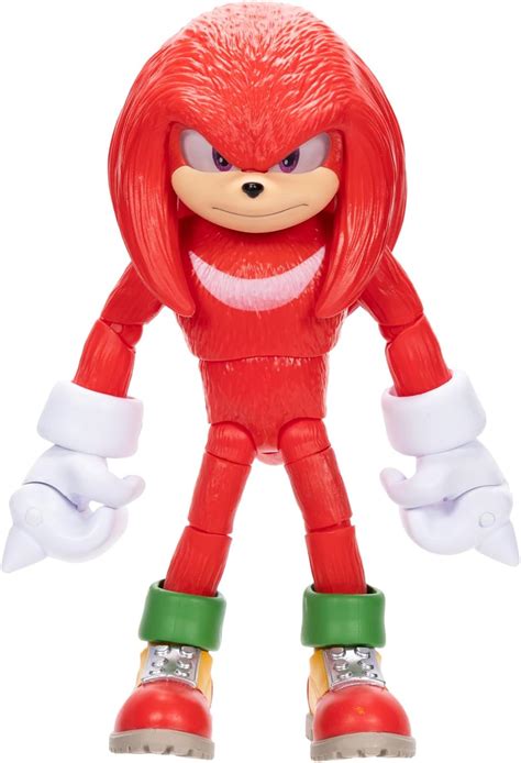 Amazon.com: Sonic 3 Movie Action Figures 5-Inch Knuckles Collector Toy ...