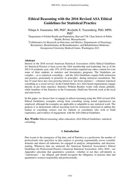 Ethical Guidelines for Statistical Practice 的图像结果