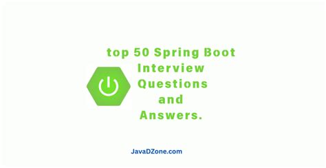 Image result for Spring Boot Questions