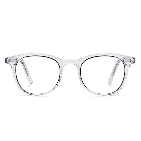 Buy Transparent Black Transparent Full Rim Square Vincent Chase Classic ...