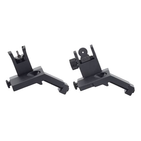 JE Machine AR-15 Aluminum 45 Degree Offset Flip-Up Sights