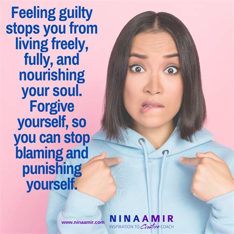 How to Stop Blaming Yourself and Feeling Guilty