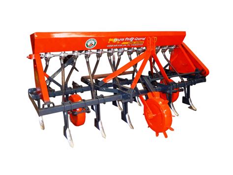 Seed Cum Fertilizer Drill | Zero Till Seed Drill | Super Seeder | Happy ...