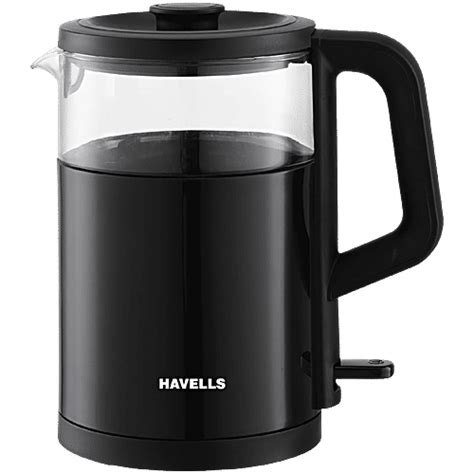 Buy Havells Marino Electric Glass Kettle - 1 L, 1200W, 304 SS Base ...